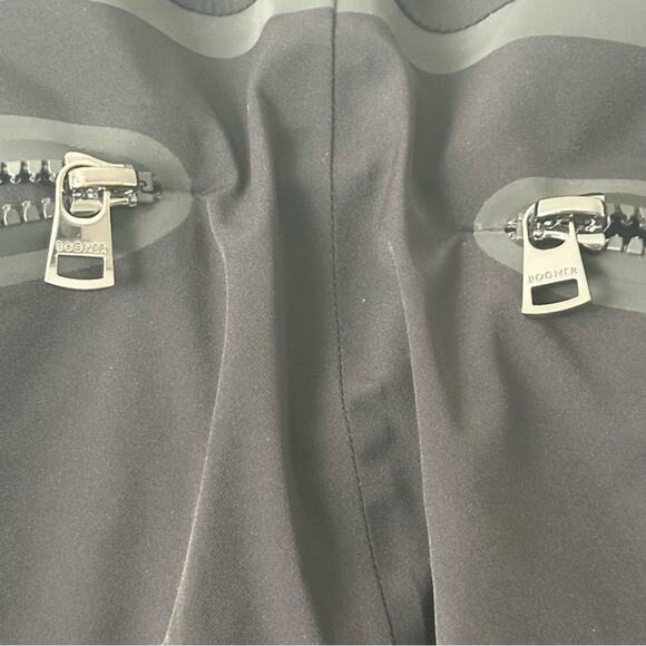 Bogner Tim2-T Straight-Leg Belted Logo-Embossed Ski Black Pants size EU 50 Large - Picture 7 of 15